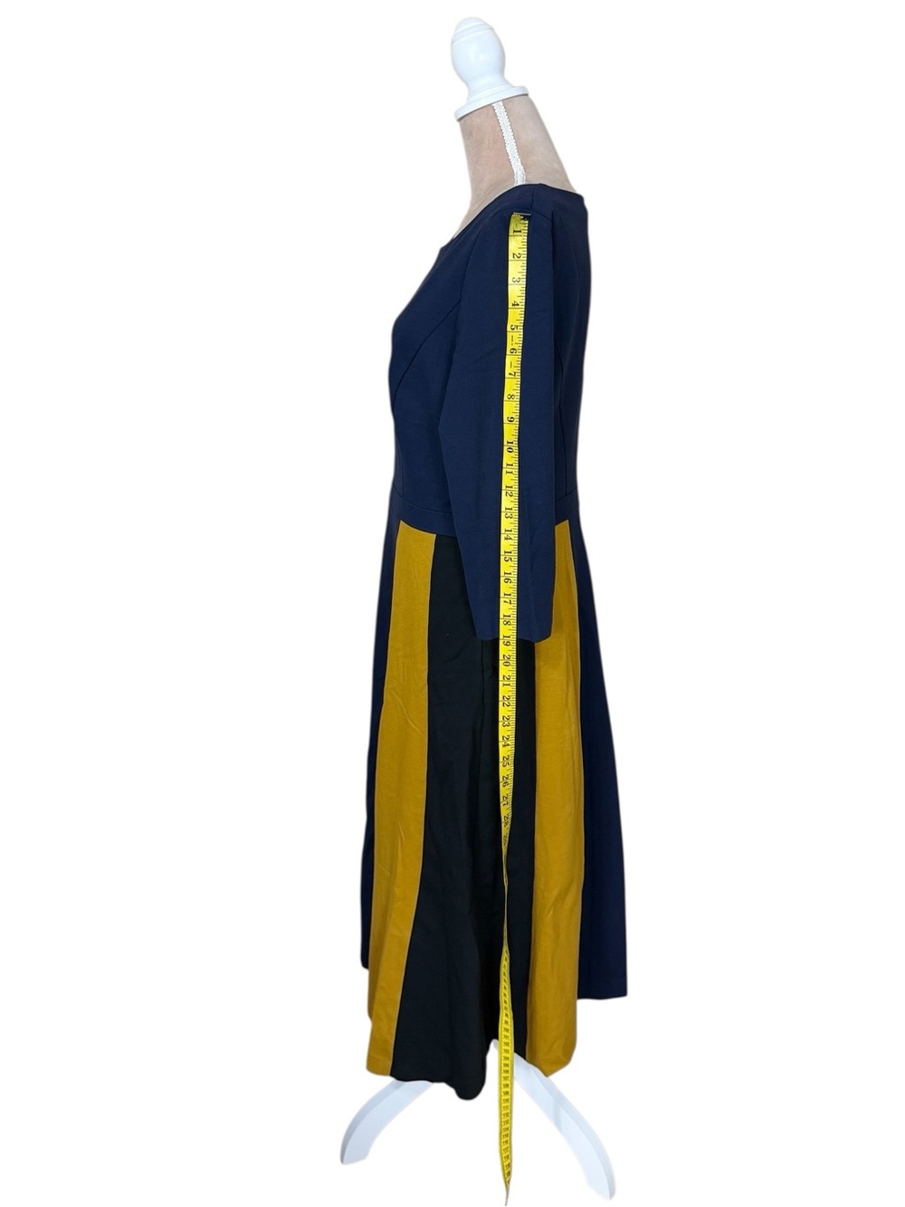Boden “Claudia” Ponte Colorblock Midi Dress NWT - Picture 10 of 15
